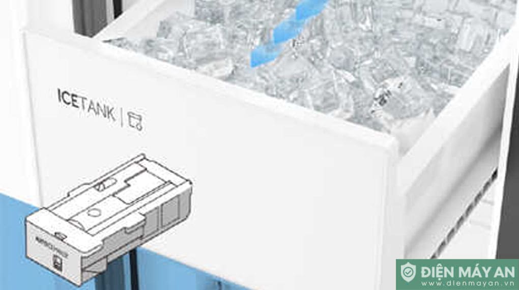 Tủ lạnh Aqua Inverter 4 cánh 529 lít AQR-M600XA(GB)